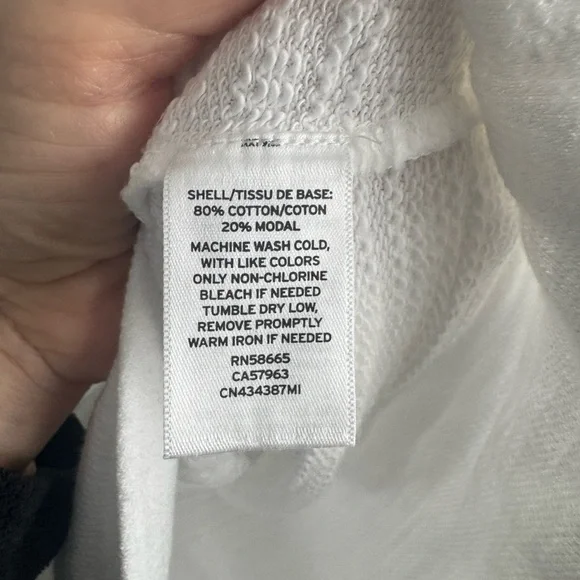 Caslon white sweatshirt - Picture 3 of 6